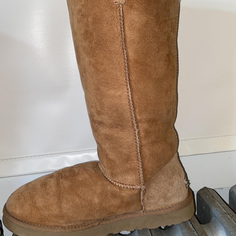 Tall Chestnut Bailey Button Uggs - image 4